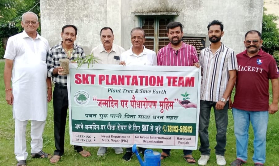 Planting trees is our biggest service to Mother Earth – Bahadur Chand Arora.